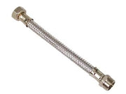 FLESSIBILE INOX M1/2 - F1/2- - M 1/2 F 1/2 cm.30 - 10 pezzi AGLAIA
