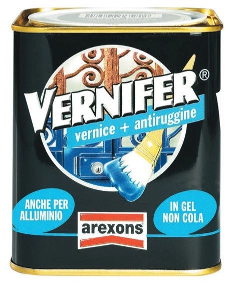 VERNIFER GEL VERNICE ANTIRUGGINE PROTEZIONE FERRO,ALLUMINIO 750ML AREXONS