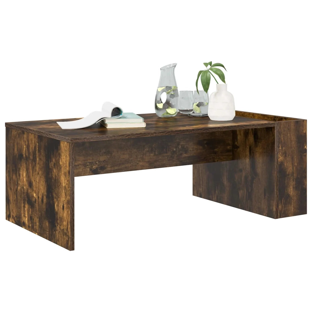 Tavolino da salotto Rovere fumé 95 x 50 x 34 cm
