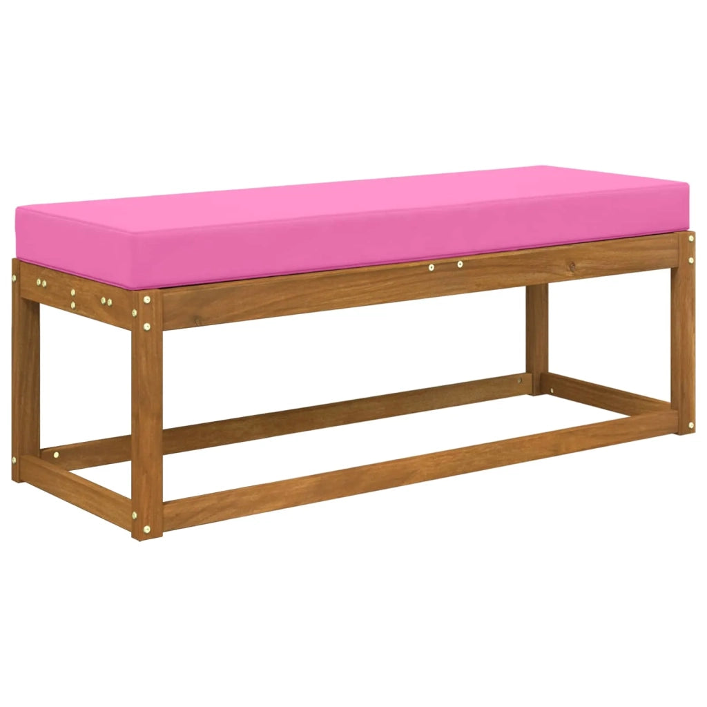 Cuscino da Sedia Esterno Rosa 111,5 x 40 x 8 cm 100% Poliestere 900980
