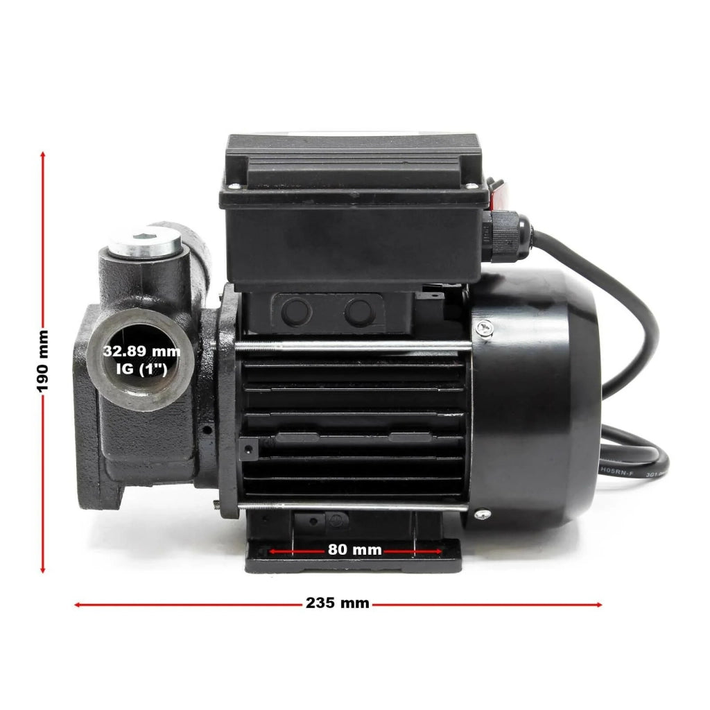 Pompa autoadescante per gasolio 80l/min 550 watt 230v pompa per gasolio 16_0001974
