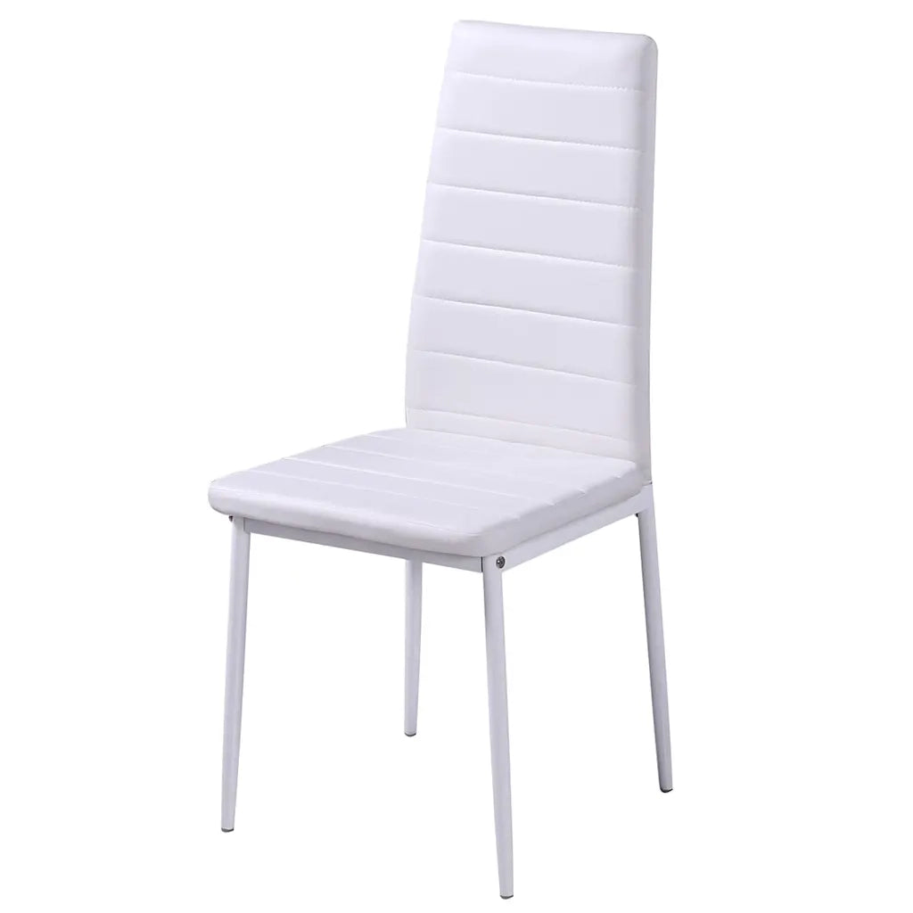 Set Tavolo da Pranzo 5 pz Nero e Bianco CFW3261984
