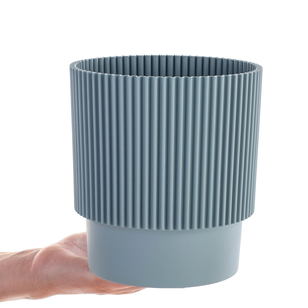 Vaso da fiori KADAX 13 cm, copripianta, vaso da fiori in plastica verde