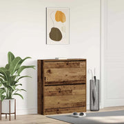 Mobile per scarpe con porta Legno vecchio 80 x 21 x 87,5 cm 862214