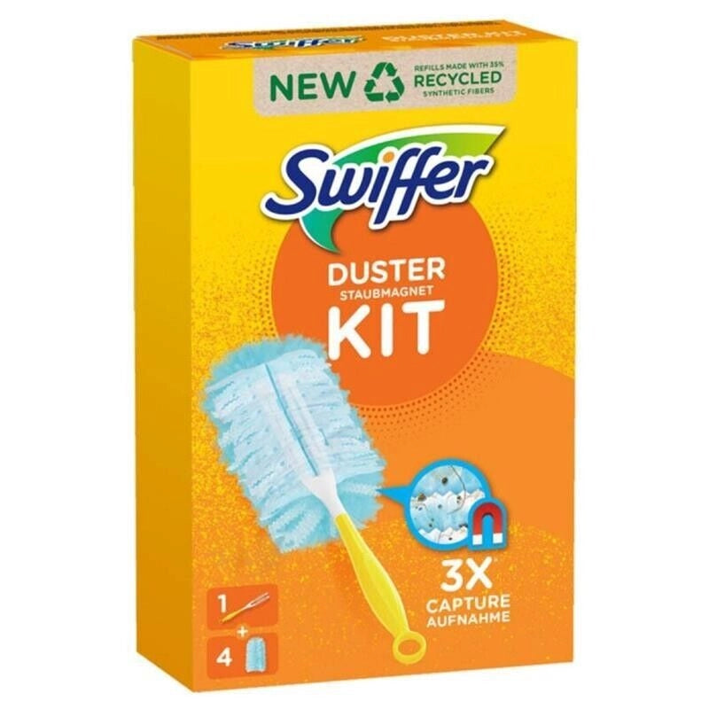 SWIFFER DUSTER KIT SPOLVERINO E 4 PANNI