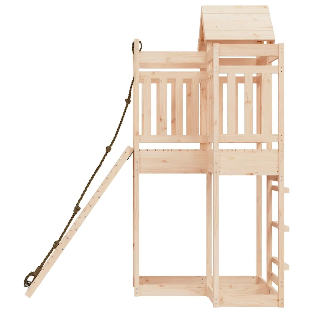 Casetta con Arrampicata in Legno Massello di Pino 3156874