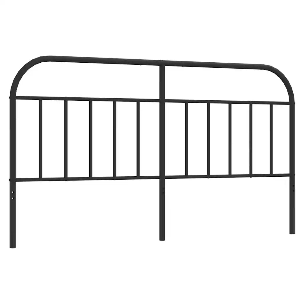 Testiera | Testata di Ricambio in Metallo Nero 160 cm