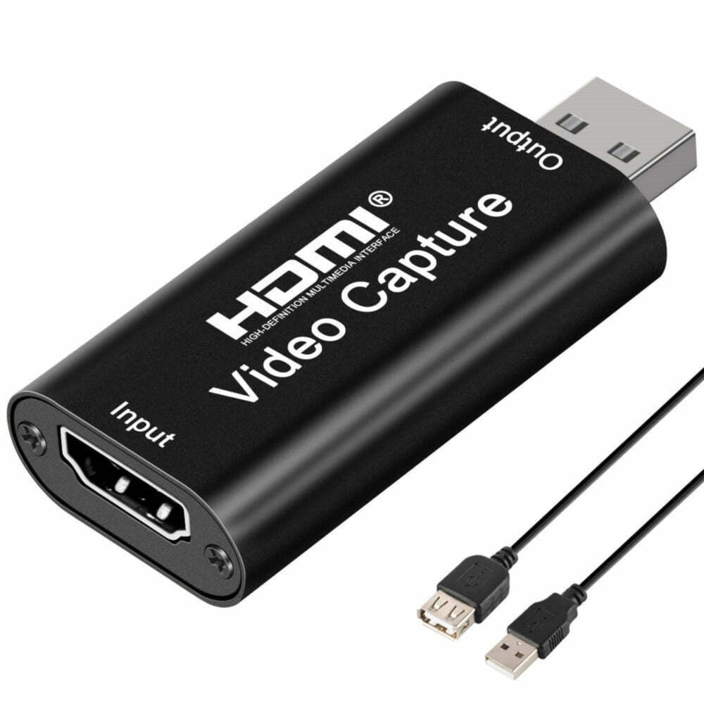 Trade Shop - Scheda Acquisizione Video Connessione Usb Hdmi Video Capture Hd Tv 4k Q-h165 Pc -