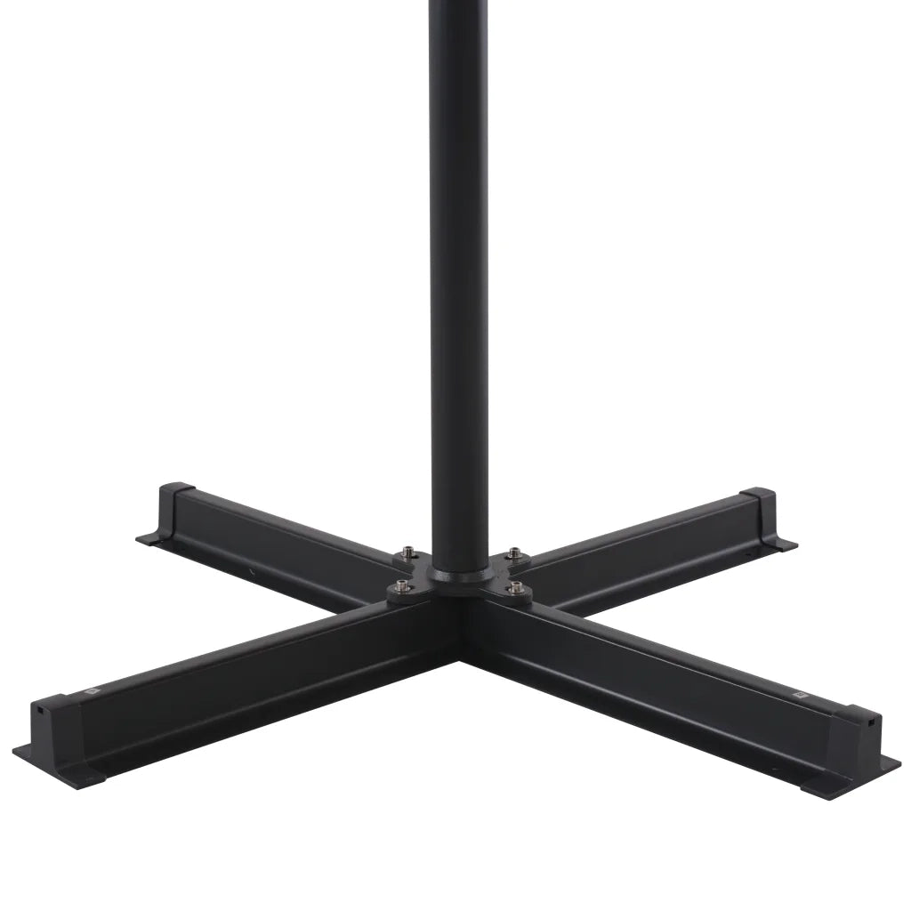 Ombrellone da Esterni-Ombrello da giardino con Palo in Alluminio 500 cm Bord¨°