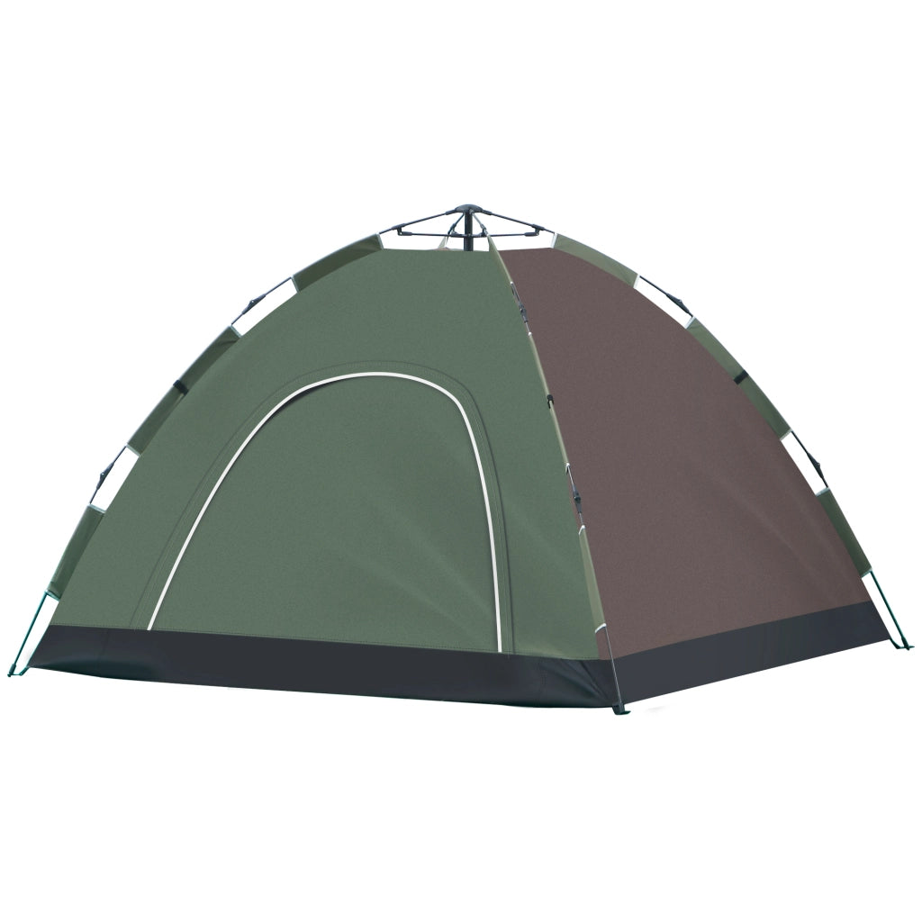 Tenda da Campeggio 2 Posti ¨C zephmum ¨C Grigio 210x210x135 cm
