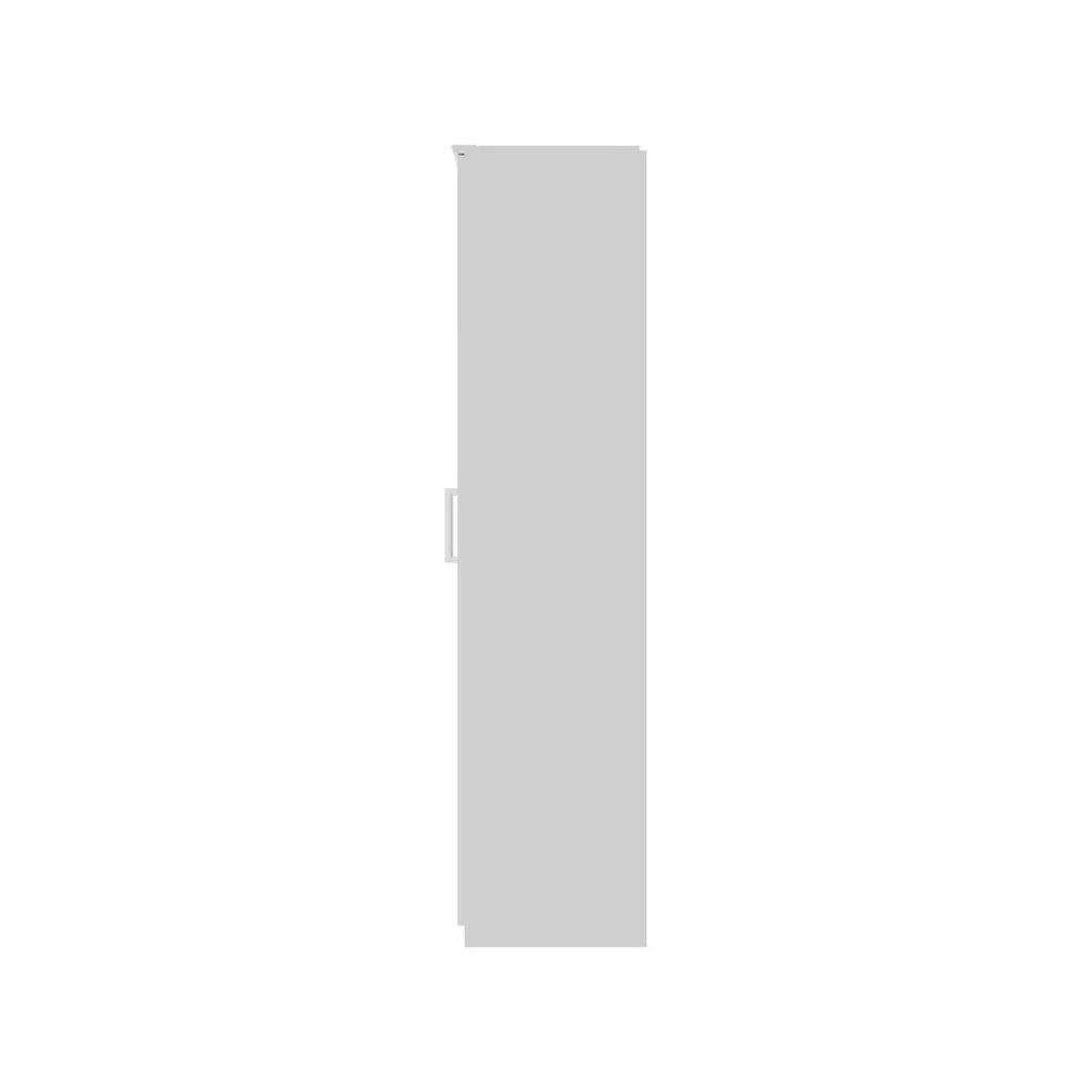 Mobile per scarpe XL TOM - 2 porte - Bianco lucido