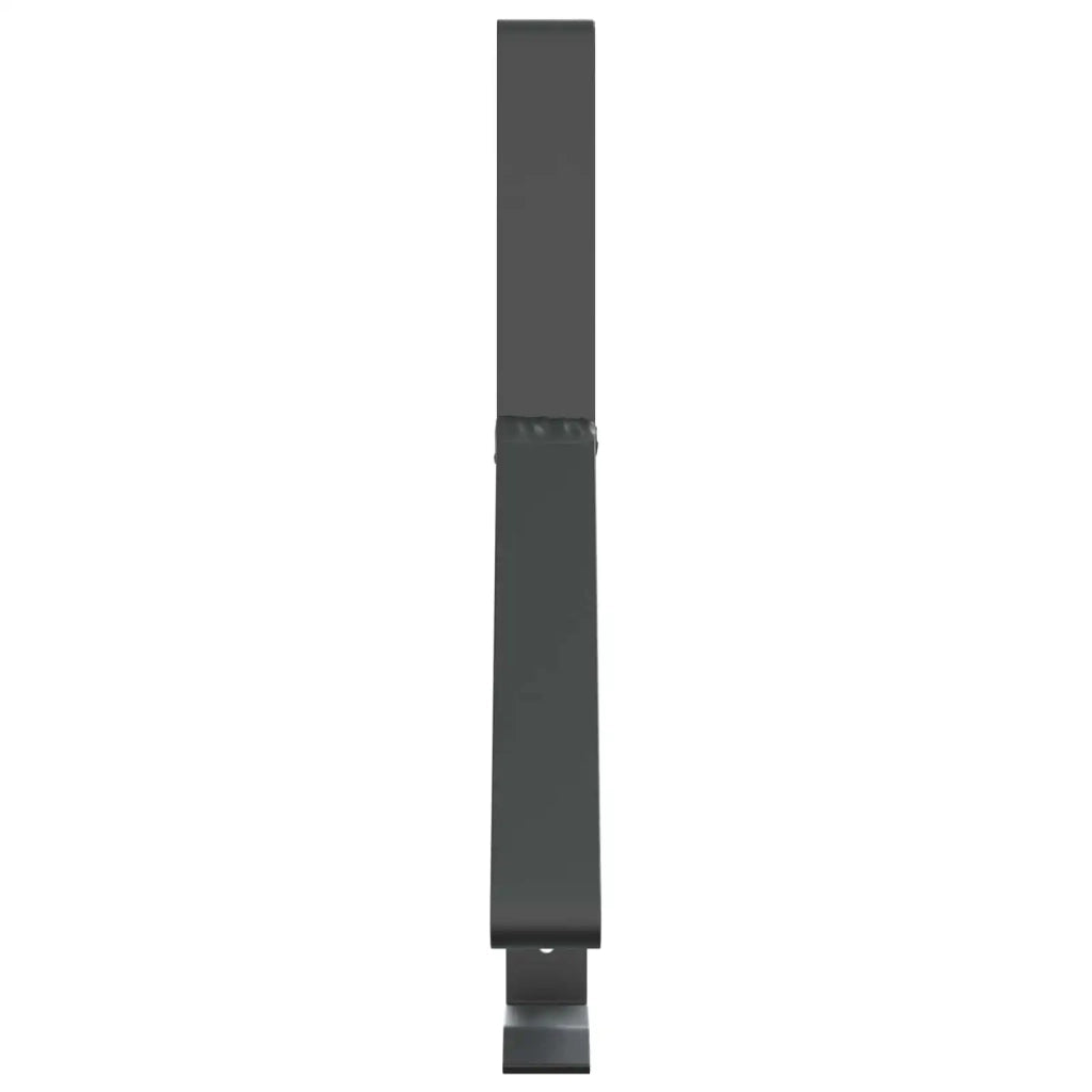Supporto per guardia della neve 2 pz Antracite Acciaio CFW1803348