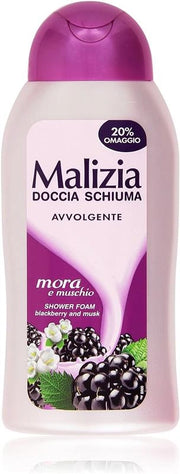 MALIZIA DOCCIA SCHIUMA AVVOLGENTE MORA E MUSCHIO 300 ML