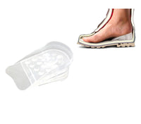 Set 10 Plantari Alzatacco H5 cm in Silicone Morbido Trasparente