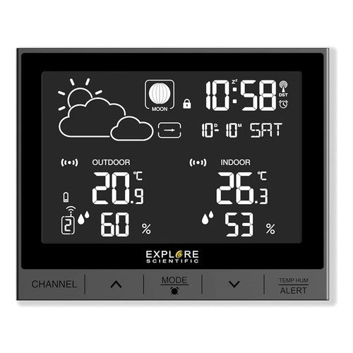 Stazione barometrica explore scientific whs5000 mini deluxe gray