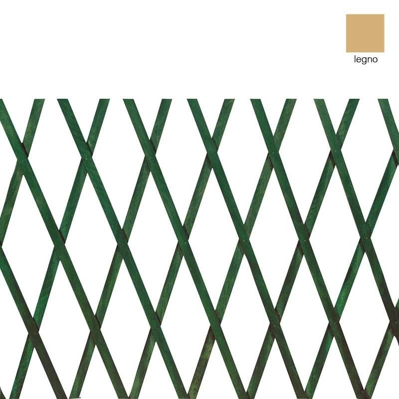 Traliccio estens.pvc verde 100x300