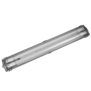 REGLETTE PORTATUBO DOPPIO IP65 60 CM- 1,0 pz