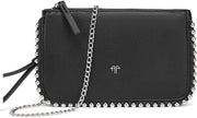 Clutch e cinturino per donna, borsa formale da sera con cinturino a catena trasversale