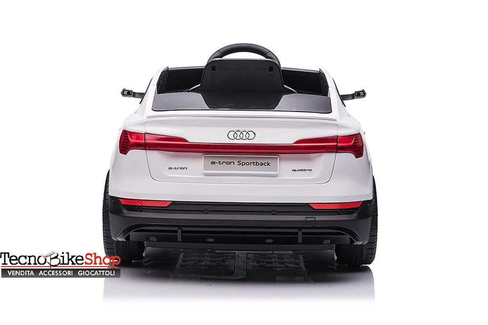 Auto Elettrica per Bambini Audi E-Tron 12v colore Bianco