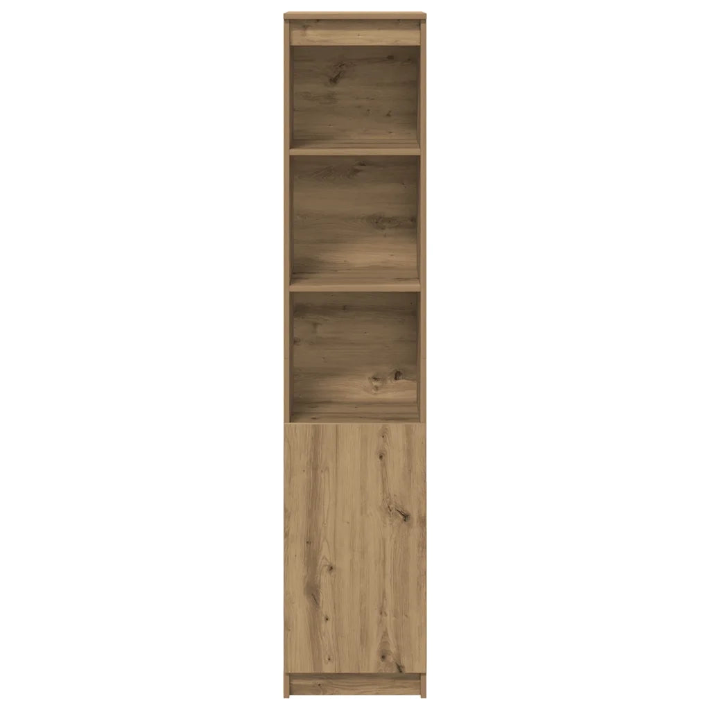 Credenza Alta Rovere Artigianale 37,5x35x180 cm in Truciolato 861678