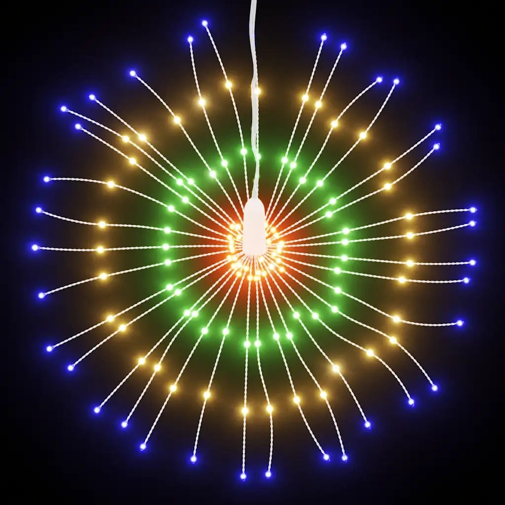 Illuminazione di Natale Galassia 140 LED Multicolore 17 cm CFW1494509