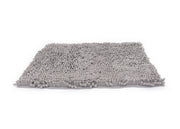 Tappeto Bagno Retro Gommato Antiscivolo Lavorazione Shaggy Modello Passatello - 50x80 - Grey