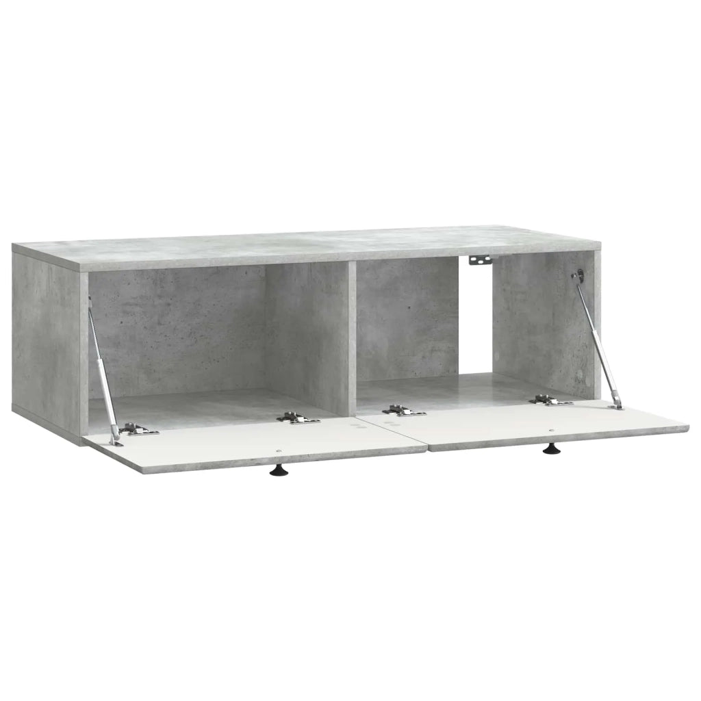 Mobile Porta TV da Muro 98 x 41 x 30 cm Grigio Cemento 899208