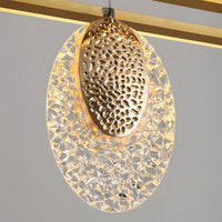 Lampadario A Sospensione In Cristallo Led G088-1cp Złota