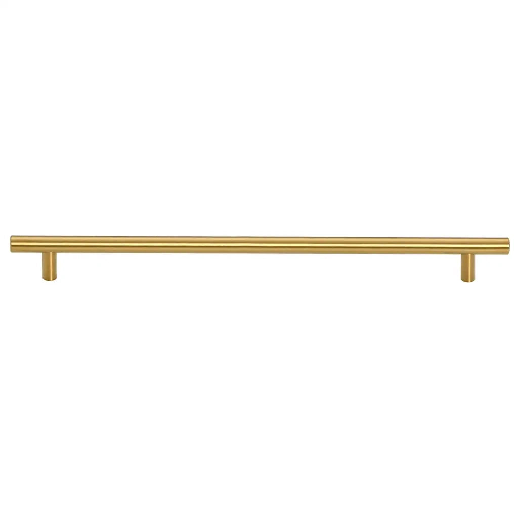Poignées d'armoire 5 pcs doré 480 mm acier inoxydable
