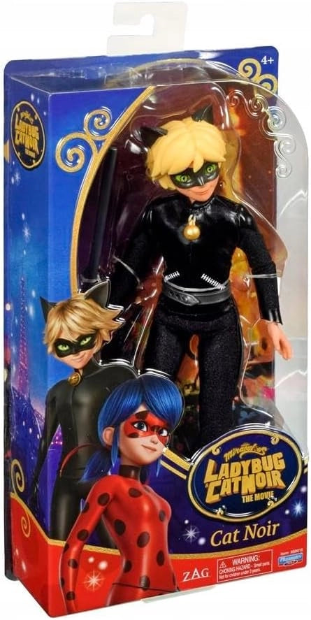 Miracolous Ladybug & Cat Noir the movie, Bambola Cat Noir , Eta 4+
