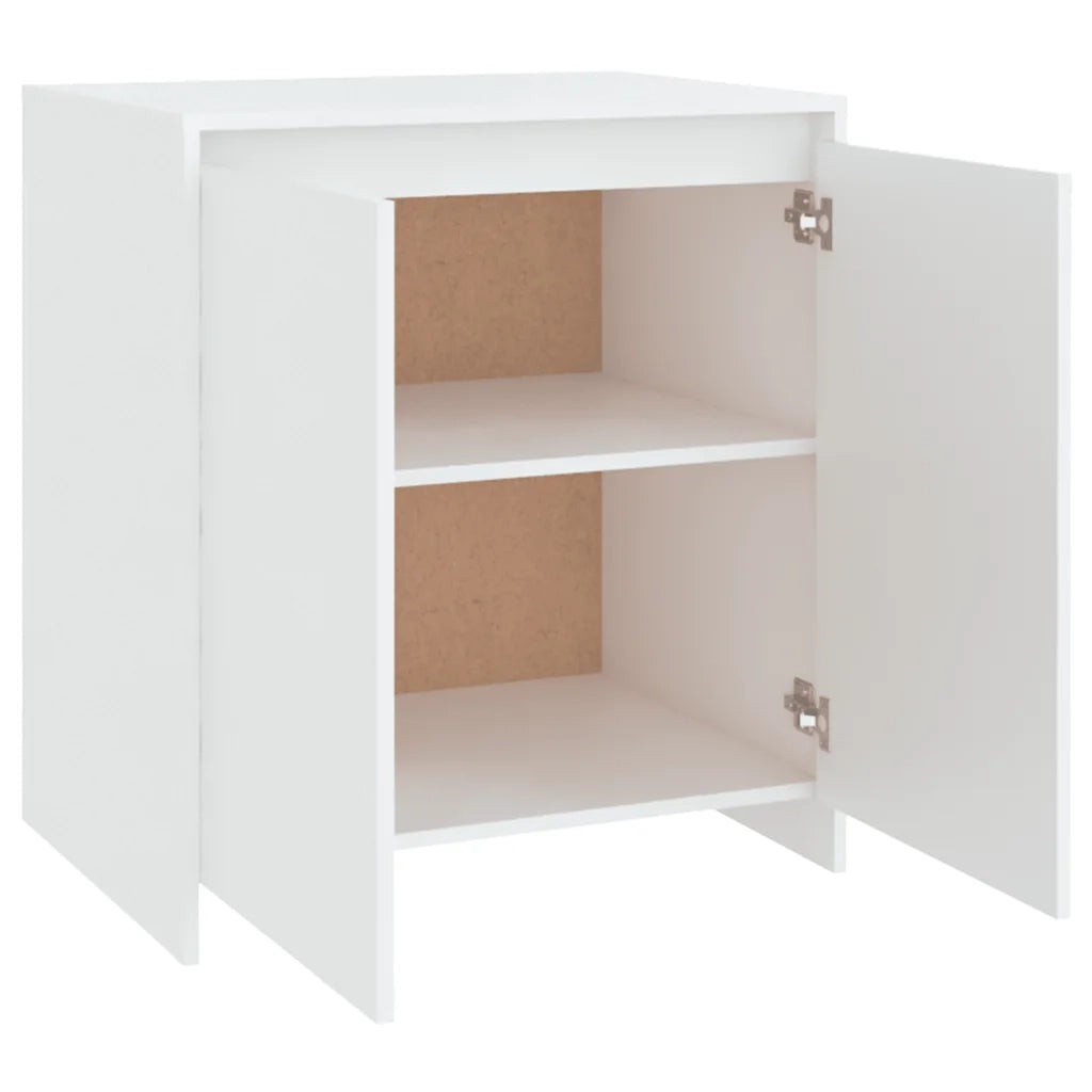 Credenza Bianca 70x41x75 cm in Legno Multistrato 809737