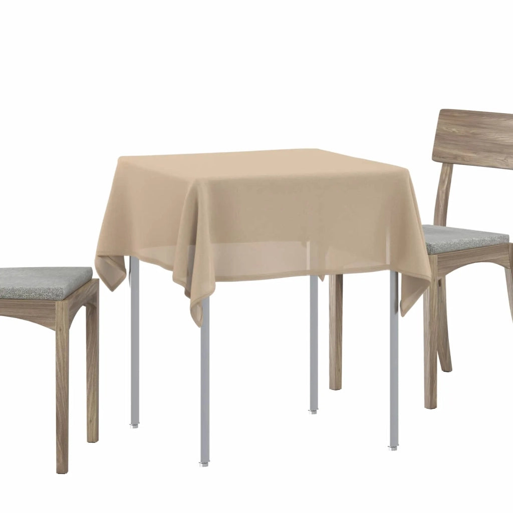 Tovaglia da Tavolo Quadrato Beige 90 x 90 cm 42039935