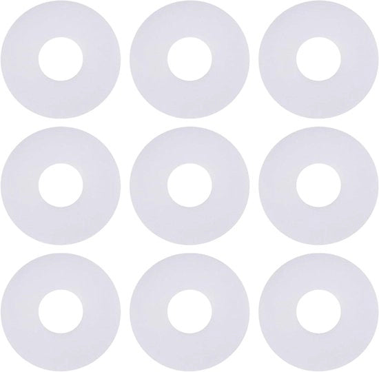 O-Ring Pakking per 6mm Spool As - Set di 50 pezzi - Bianco - Adatto per Reel Drag Front - Compatibile con FOX e Penn - Per 6mm Rolli