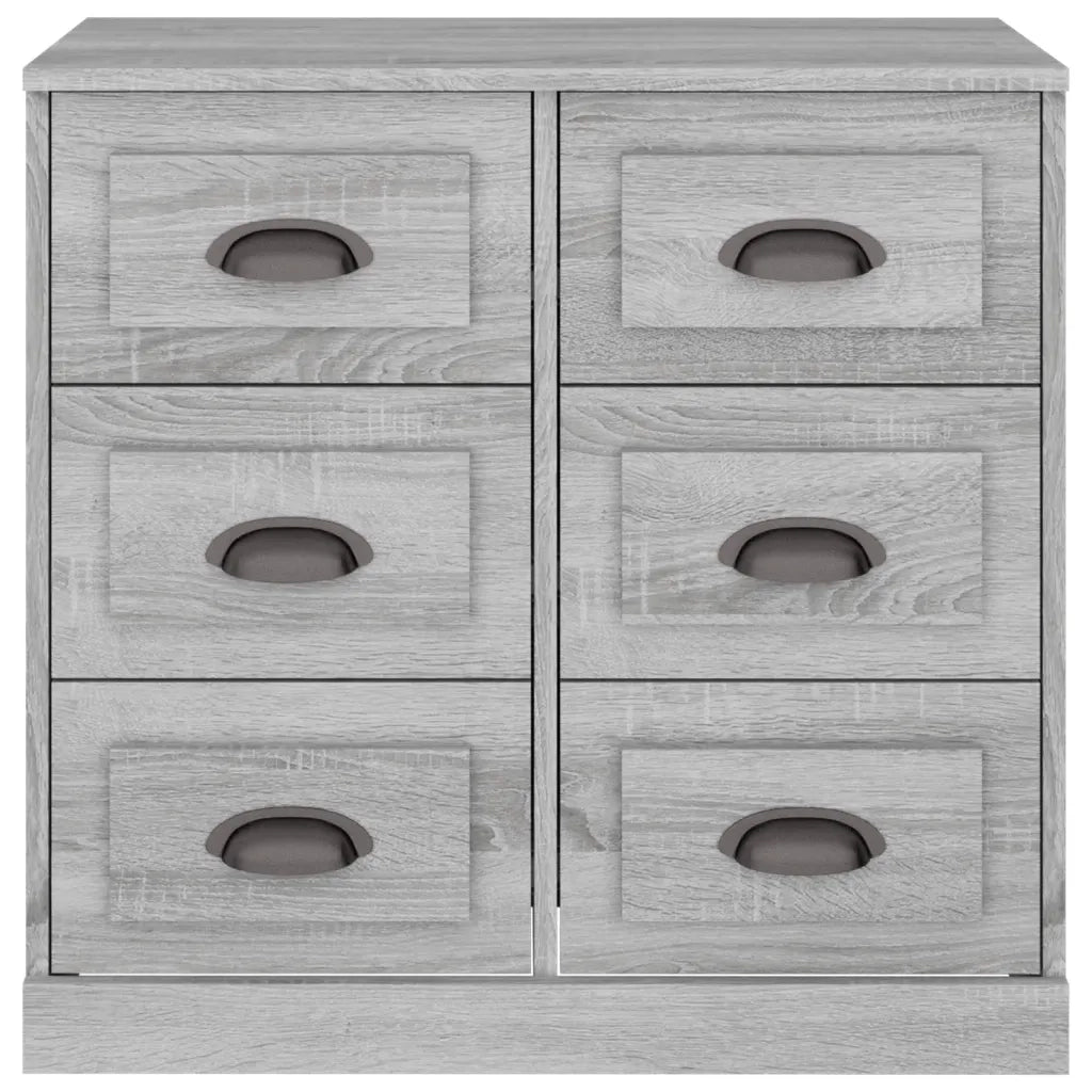 Credenza Grigio Sonoma 70x35,5x67,5 cm in Legno Multistrato 816438