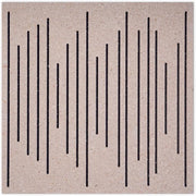Pannello di isolamento acustico - Correzione acustica per design, 50 x 50 cm, Densità 25 kg/m³