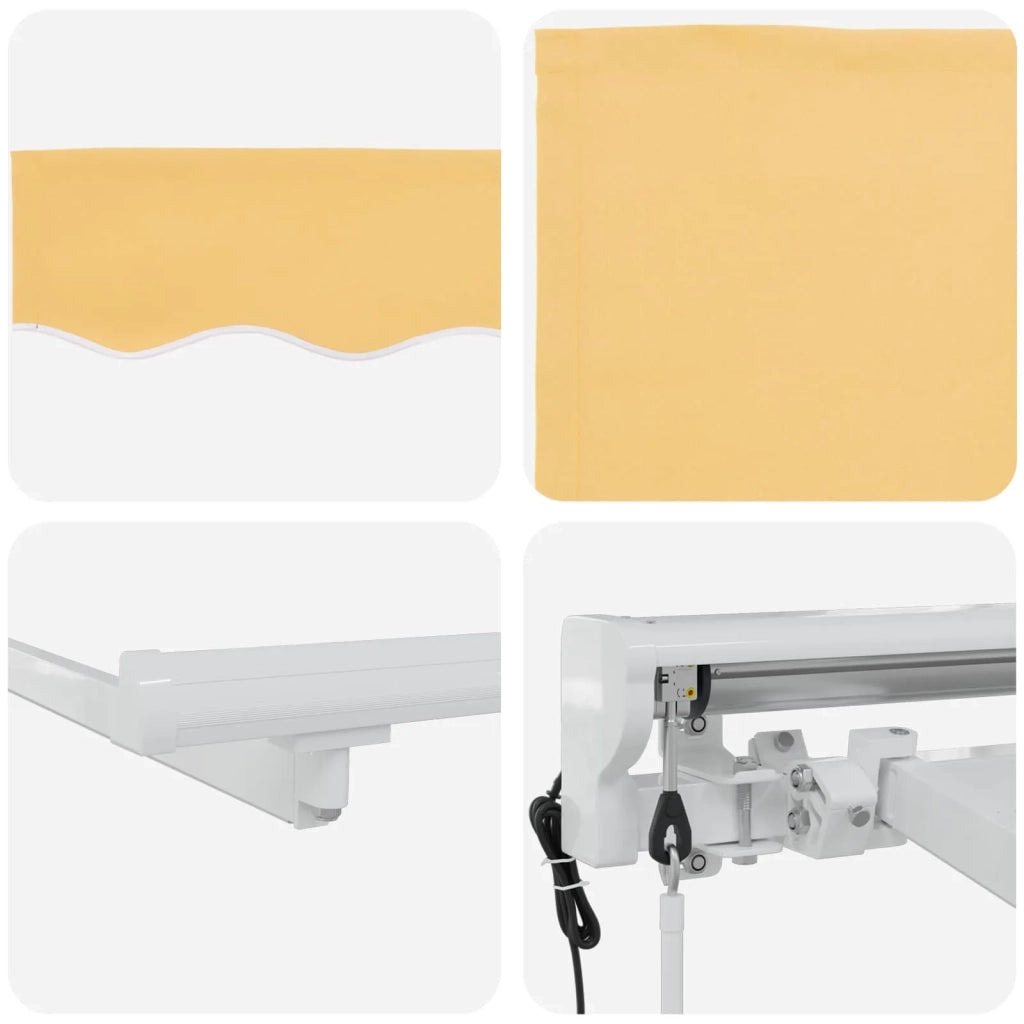 Tettuccio Elettrico Retrattile Sabbia 4,5 × 3,5 m 3426310