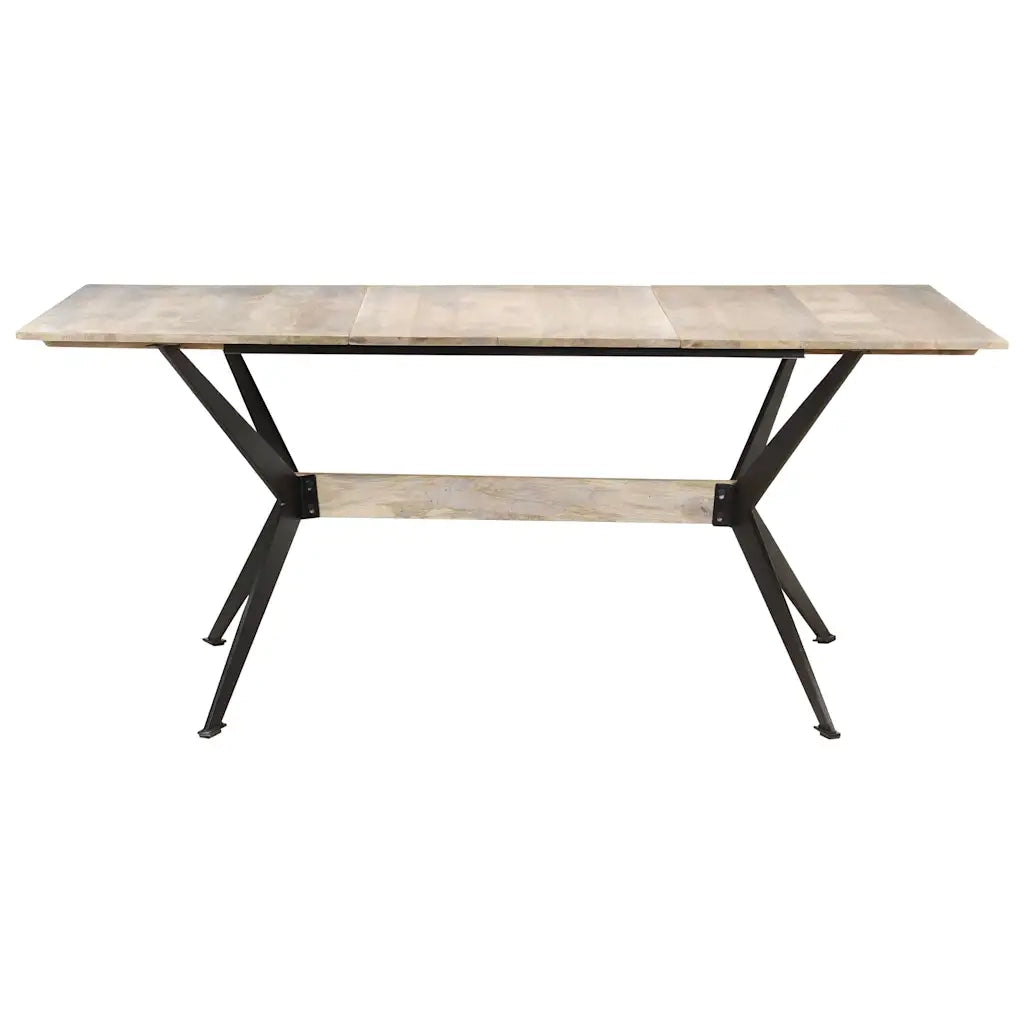 Tavolo da Pranzo 180x90x76 cm in Legno Massello di Mango  cod mxl 27236