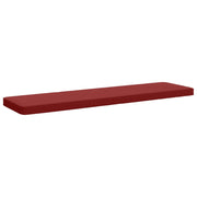 Cuscino per Panchina a 1 Pezzo VUGHT 100% Poliestere Rosso Vino 951456