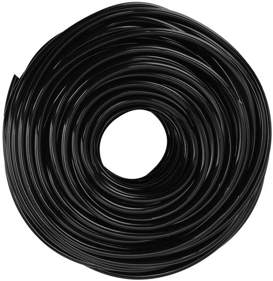 Irrigazione a gocce 50 m - Sostegno flessibile - Sistema di irrigazione - Giardino - Cuscino di fiori - Prato - Tubo di irrigazione