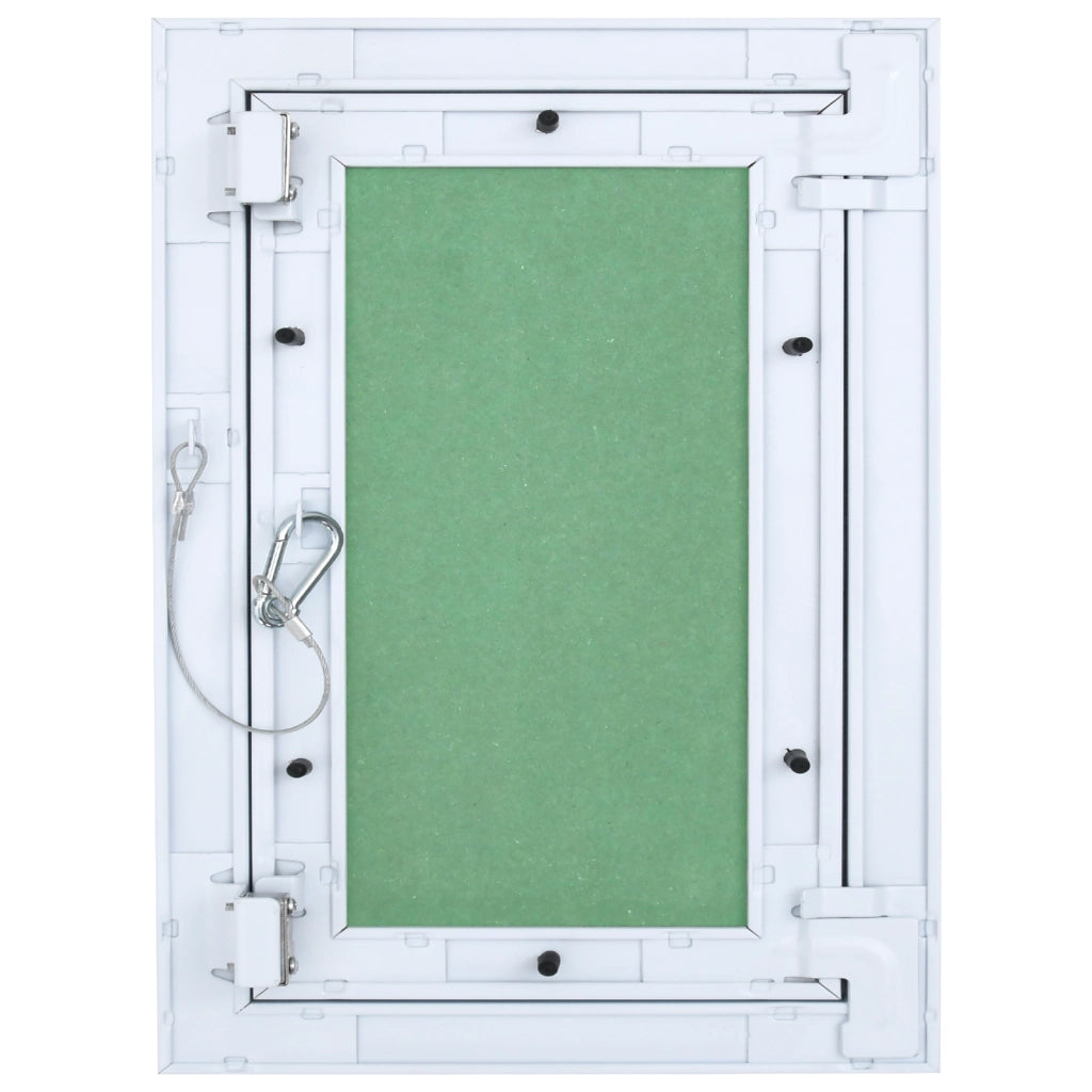 Pannello di accesso  con cornice in alluminio e cartongesso 200x300 mm