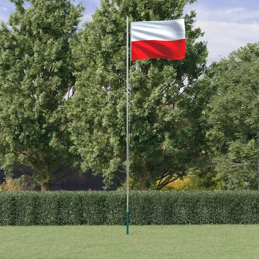 Asta e Bandiera Polonia 6,08 m Alluminio CFW7118673