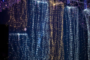 Cascata Fascio Ciuffo Ramo Luci di Natale Micro Led Luce Calda Bianca Esterno Temperatura di colore: Luce Calda, Numero Led: 400