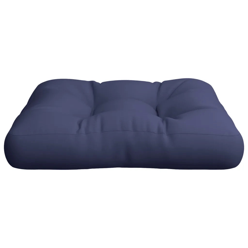 Cuscino per pallet | Cuscini per sedie Blu Marino 50x50x12 cm in Tessuto