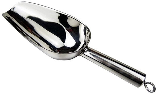 Scoopa per gelato in acciaio inossidabile - 6 oz - Ciotola per cibo - Utilizzo buffet - Attrezzo per cucina - Adatto per feste e matrimoni