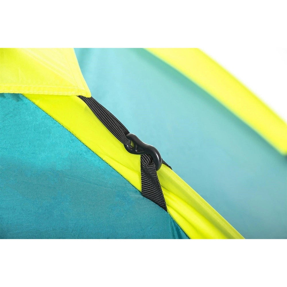 Trade Shop - Tenda Da Campeggio Cool Ground Per 3 Posti 210x210x120 Cm Zanzariera Tasca 68088 -