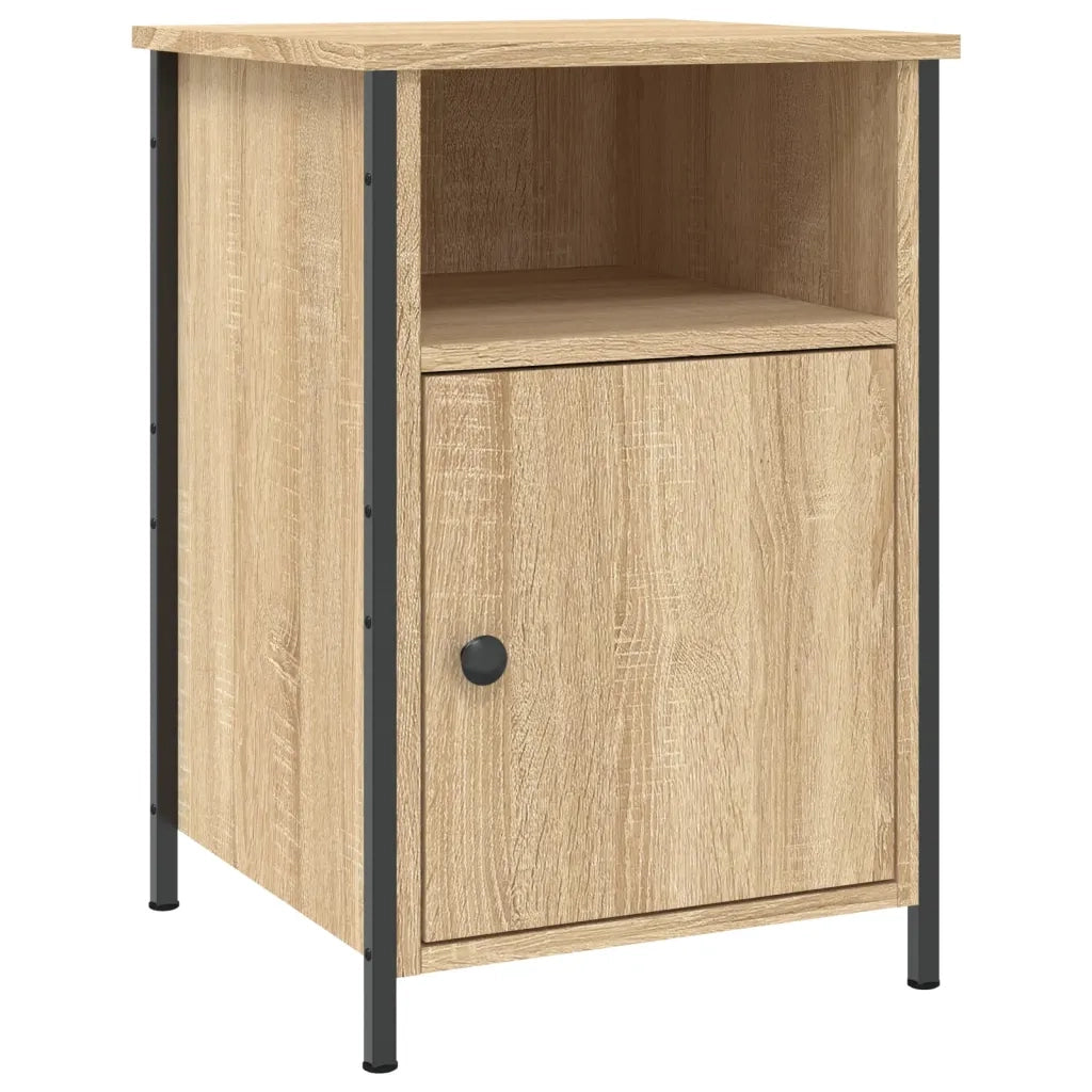 Comodino | Armadio da Notte | Mobiletto da notte Rovere Sonoma 40x42x60 cm in Legno Multistrato