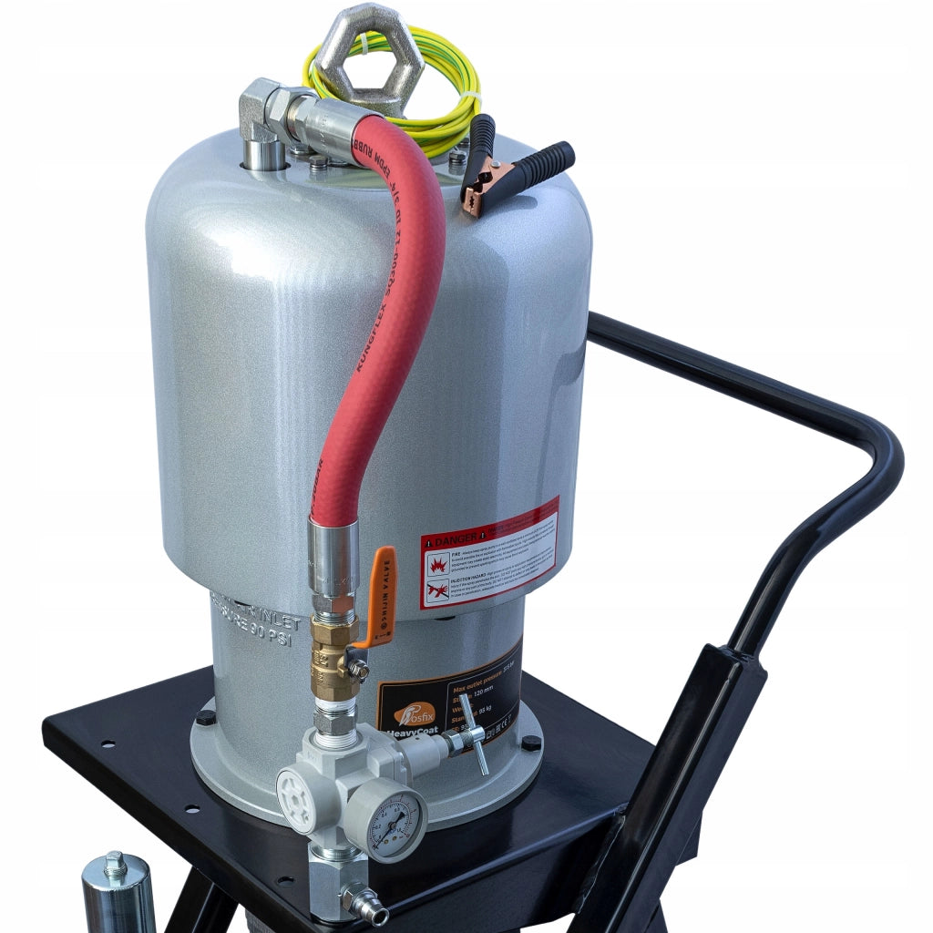 Pompa Airless Pneumatica HeavyCoat HC45 – 315 Bar, 15,8 L/min | Per Vernici Densi e Anticorrosione