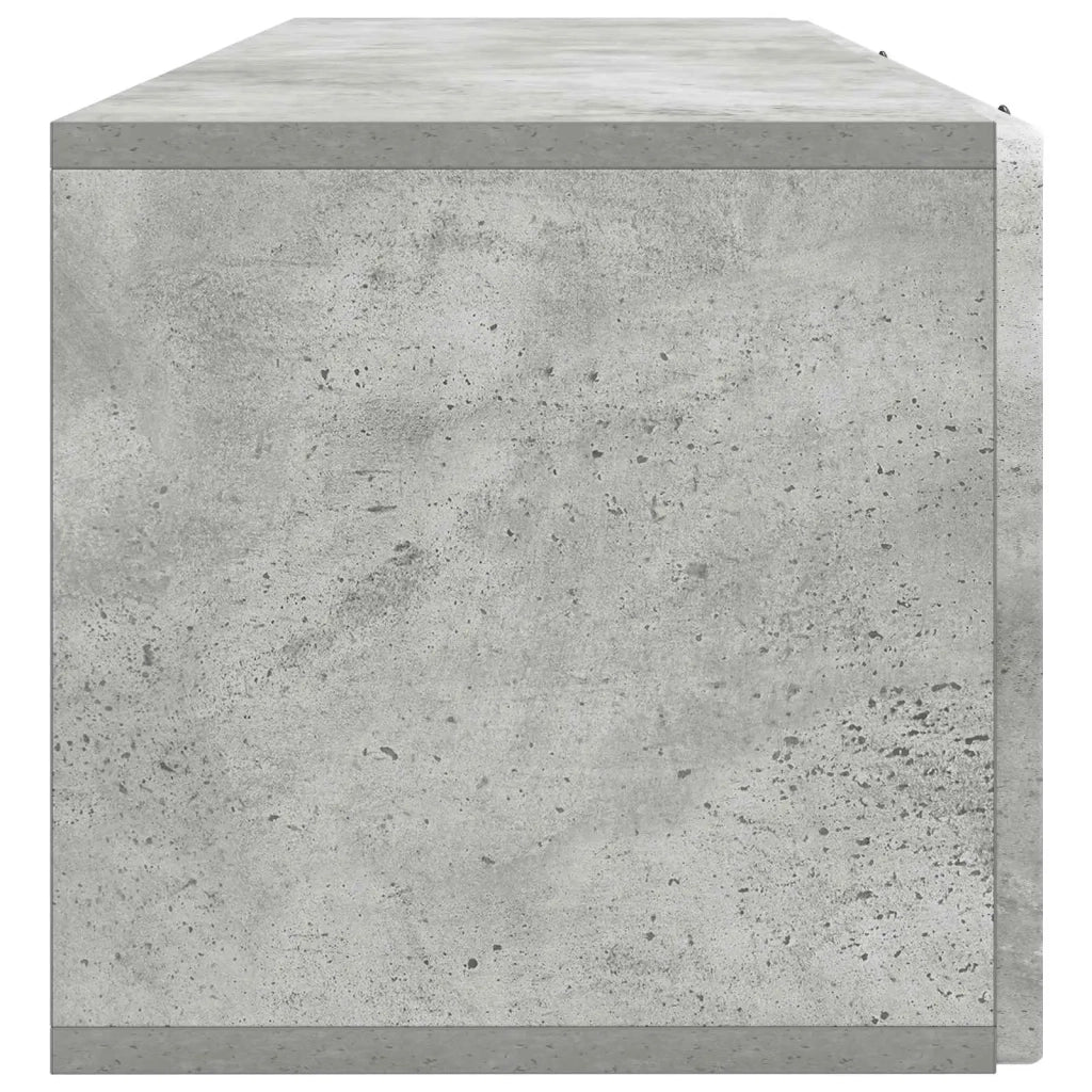 Mobile Porta TV da Muro Grigio Cemento 98 x 31 x 30 cm