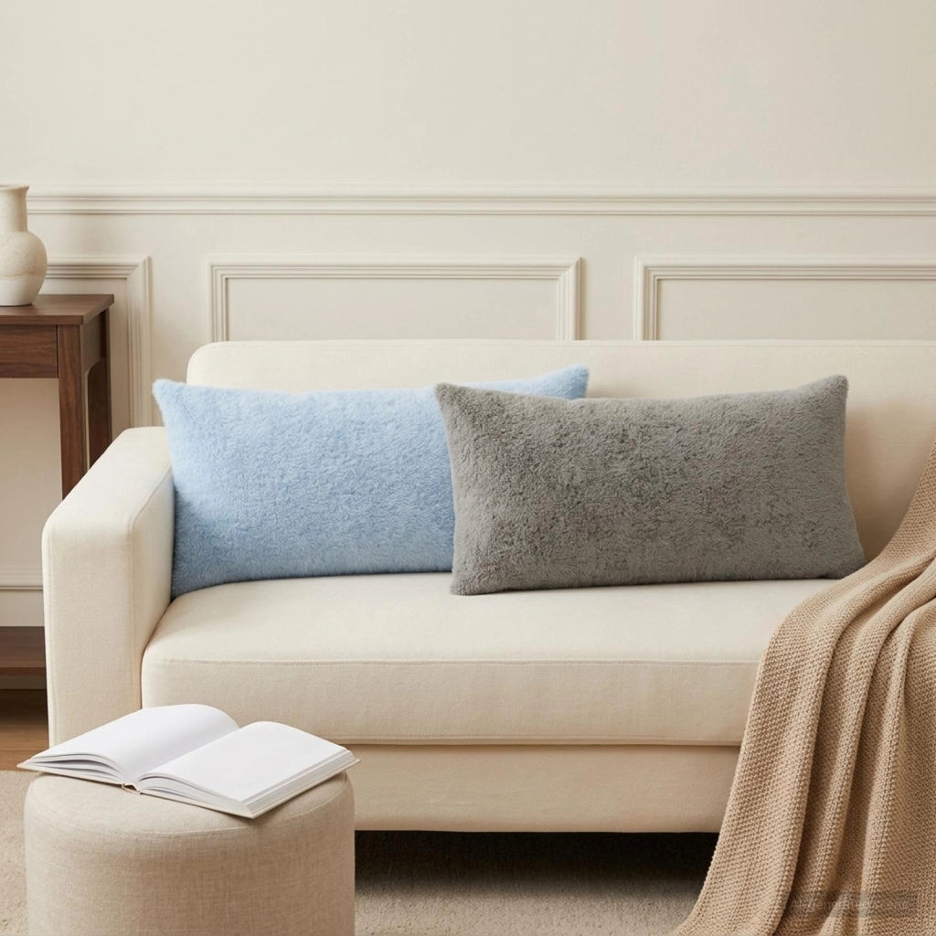 Federa 2 pz HEERLEN Grigio Chiaro 40 x 70 cm 909749