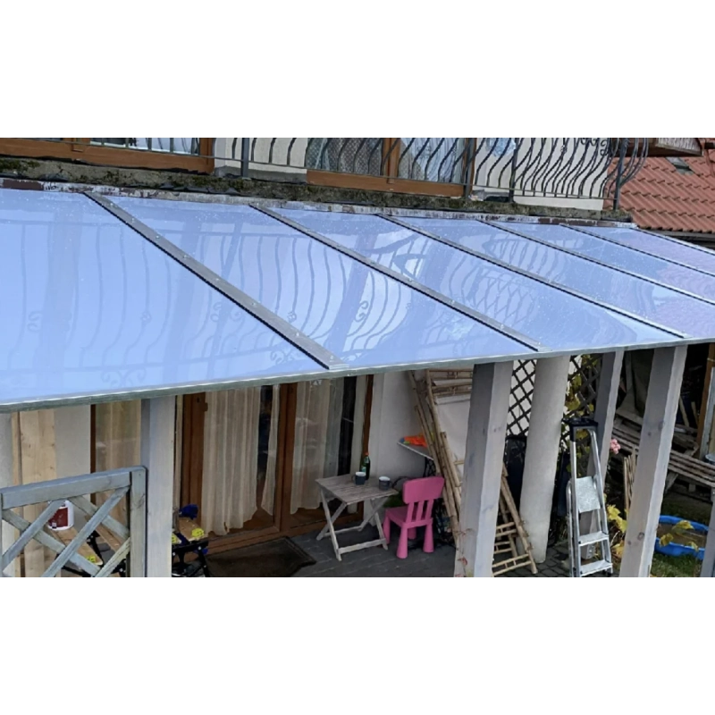 Lastra diPolicarbonato Opale Compatto 100×50 cm – 2 mm | Pannello Traslucido 30% LT | da Interno ed Esterno